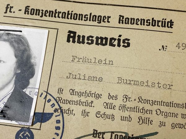Ravensbrück - SS-Aufseherin Ausweis