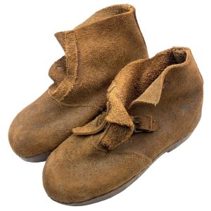 Concentration camp male inmates shoes