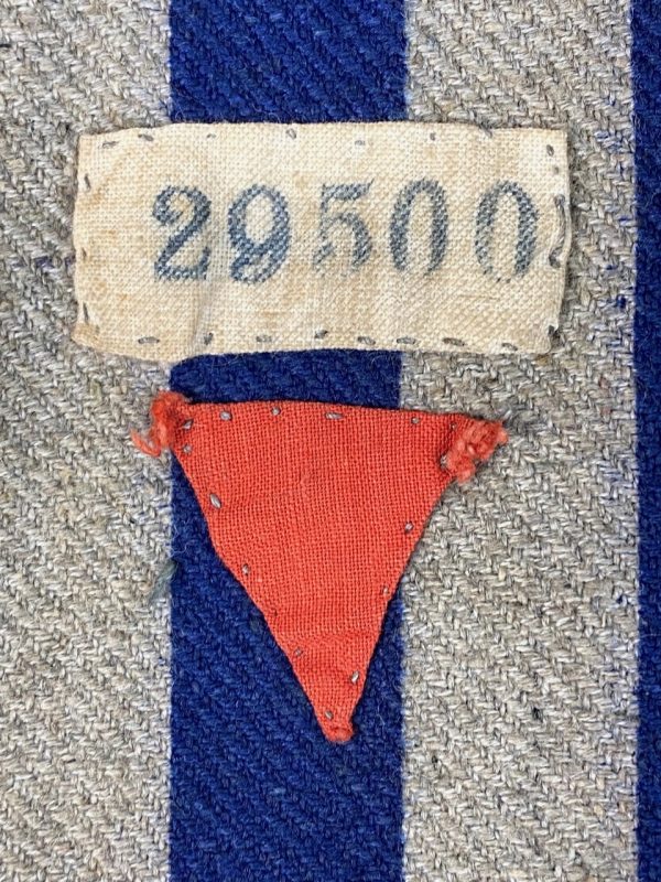 Concentration camp jacket for political prisoner