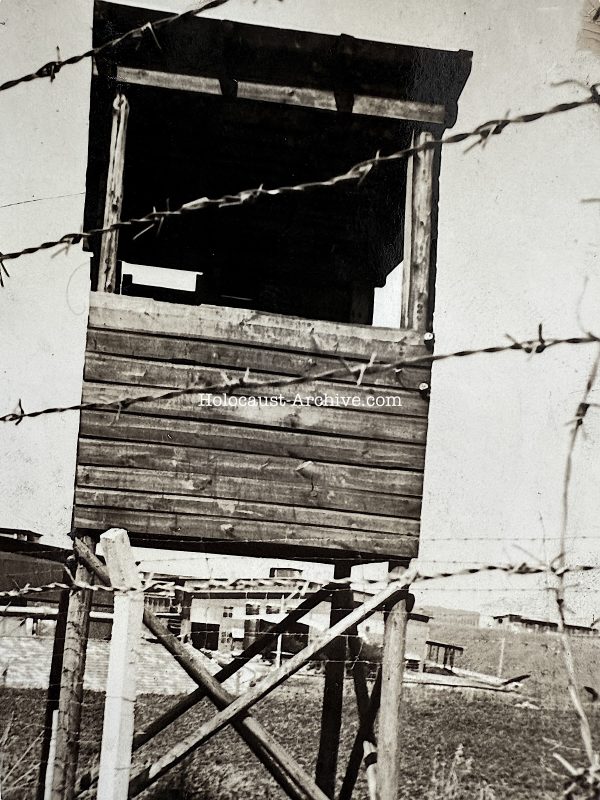 Dachau - American photograph of a watchtower