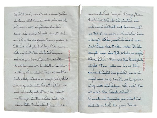 Neuengamme - Letter from Misa Lorenz