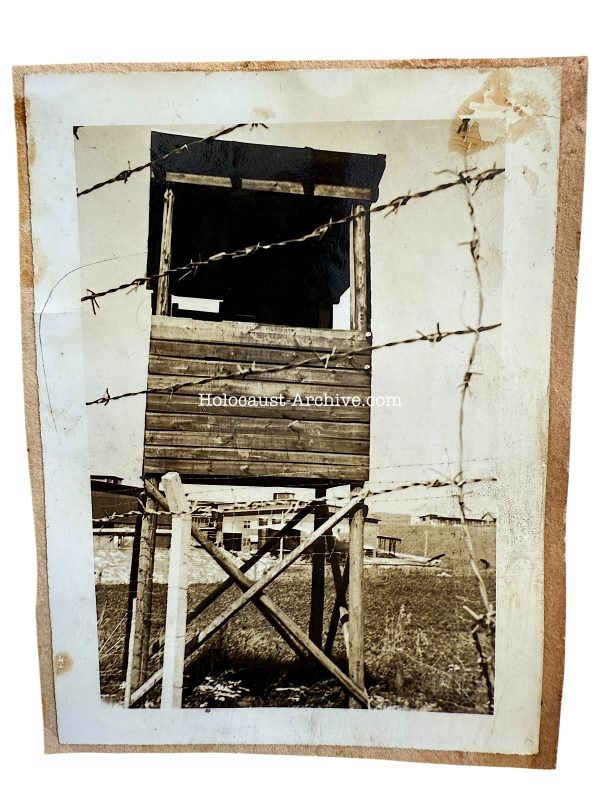 Dachau - American photograph of a watchtower